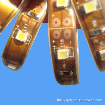 Non-waterproof 30 Pieces Flexible SMD 5050 LED Strip Light, Comes in Warm White